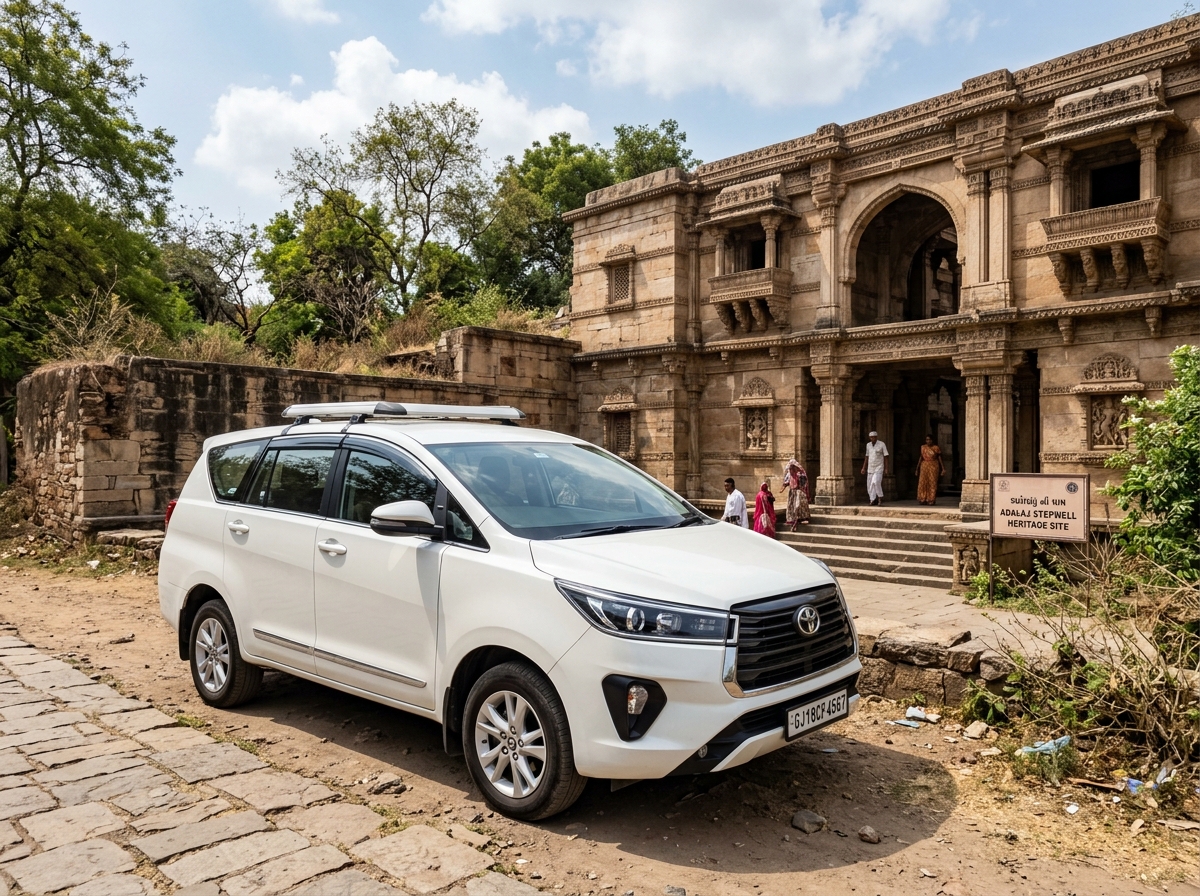 Toyota Innova 7 Seater SUV Car Rental Somnath - Journey Tours